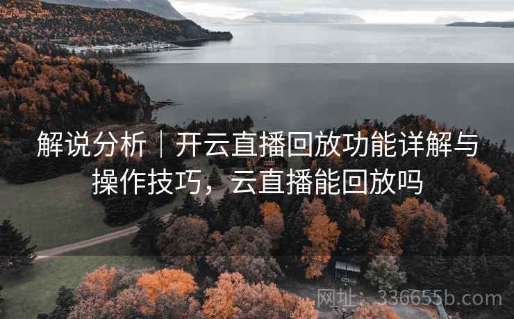 解说分析｜开云直播回放功能详解与操作技巧，云直播能回放吗