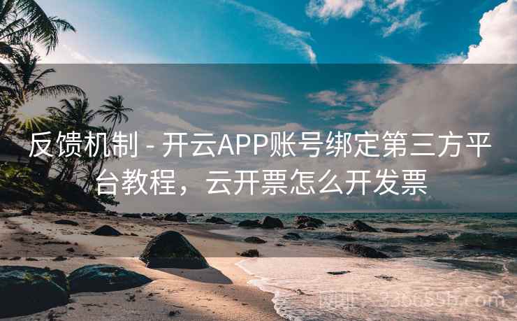 反馈机制 - 开云APP账号绑定第三方平台教程，云开票怎么开发票