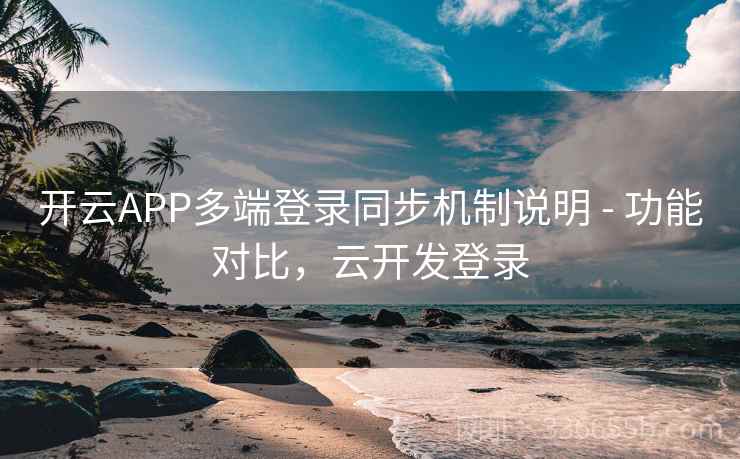 开云APP多端登录同步机制说明 - 功能对比，云开发登录