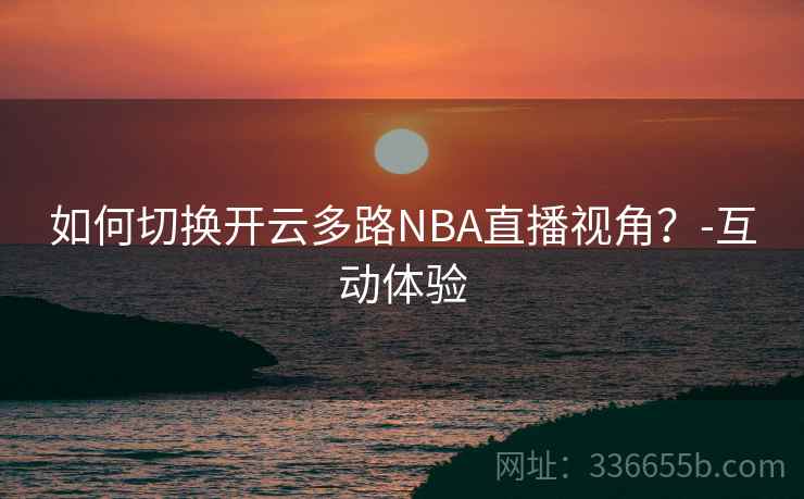 如何切换开云多路NBA直播视角？-互动体验